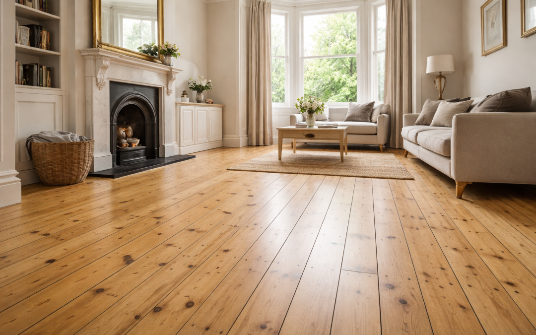 Can Victorian Pine Floorboards Be Sanded and Restored Properly?